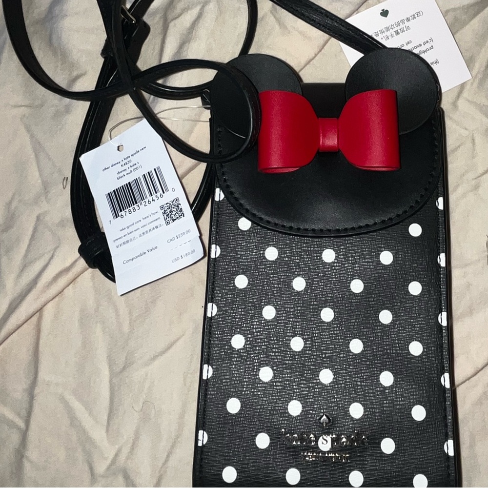 COPY - Black Kate Spade Disney Phone Purse